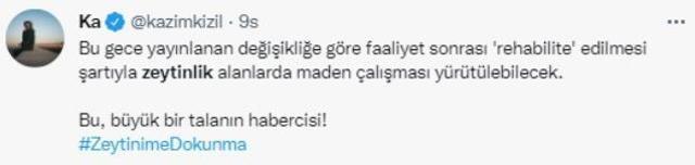Resmi Gazete'de yayımlanan karar tepkilere neden oldu! Zeytinlikler kesilerek maden sahasına çevirilebilecek