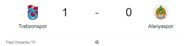 Trabzonspor Alanyaspor maçı kaç kaç, bitti mi? MAÇ SONUCU! Trabzonspor Alanyaspor golleri kim attı, canlı maç anlatımı!