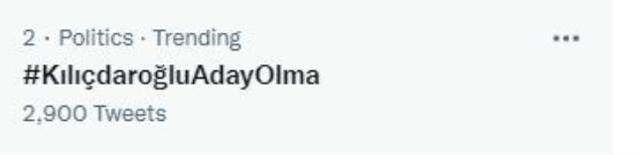 Kılıçdaroğlu 'Uzlaşılırsa ben adaylığa hazırım' dedi, sosyal medyadan anında yanıt geldi: Aday olma