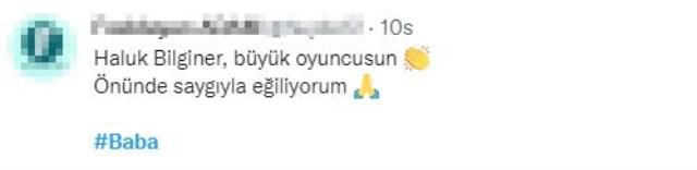 Yıllar sonra ekrana dönen Haluk Bilginer, Baba dizisindeki performansıyla alkış topladı