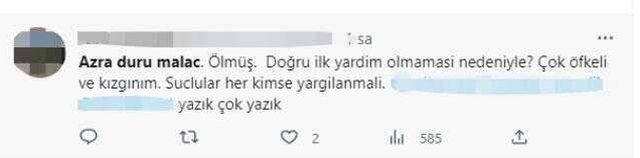 Arama-kurtarma personelinin kucağında video çektiği Azra hastanede hayatını kaybetti
