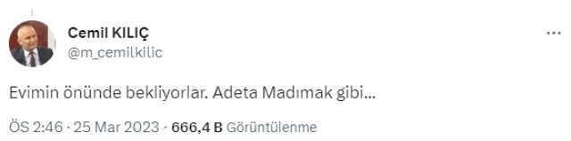 İlahiyatçı, Yazar Cemil Kılıç Evinin Önünde Saldırıya Uğradı