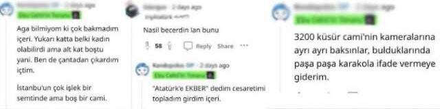 Çirkin provokasyon! Camide alkol alan şahıstan skandal sözler: Allah ile dertleştim biraz