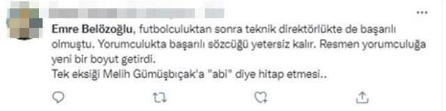 Emre Belözoğlu'nun yorumculuğu futbolseverleri mest etti! Ama tek bir eksiği vardı