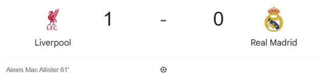 Liverpool Real Madrid maçı kaç kaç, bitti mi? MAÇ SONUCU! Liverpool Real Madrid golleri kim attı, canlı maç anlatımı!