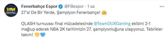 Kanarya 27. şampiyonluğunu kutluyor! Basketbol liginin şampiyonu Fenerbahçe oldu