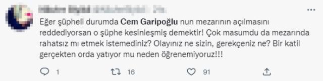 Başsavcılık mezarın açılması talebini reddetti, sosyal medya yıkıldı: Cem Garipoğlu ölmedi mi?