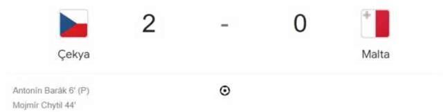 Çekya Malta maçı kaç kaç, bitti mi? MAÇ SKORU! Çekya Malta maçı kaç kaç, canlı maç skoru!