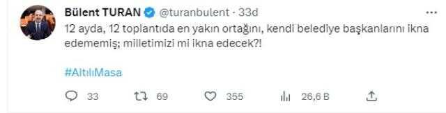 İYİ Parti lideri Akşener'in 6'lı Masayı devirmesine AK Parti'den ilk yorum