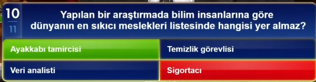 Yapılan bir araştırmada bilim insanlarına göre dünyanın en sıkıcı meslekleri listesinde hangisi yer almaz?