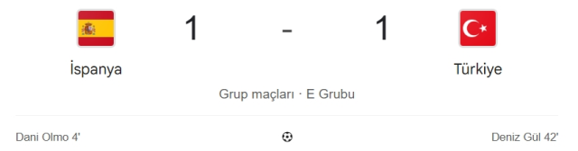 İspanya Türkiye maç özeti ve golleri! (ÖZET) İspanya Türkiye kaç kaç bitti, golleri kim attı?