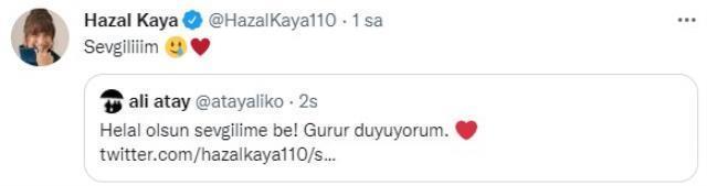 İhanet iddiasıyla gündeme gelen Hazal Kaya ve Ali Atay çifti aşk dolu bir paylaşım yaptı