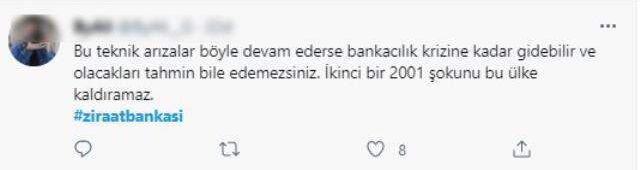 Ziraat Bankası'ndaki sistem arızası kısa süre içinde sosyal medyada gündem oldu! Tepki tweetleri yağıyor