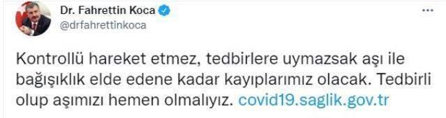 Son Dakika: Türkiye'de 17 Ağustos günü koronavirüs nedeniyle 183 kişi vefat etti, 21 bin 692 yeni vaka tespit edildi