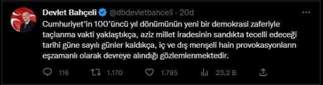 İsveç'teki çirkin olaya Bahçeli'den zehir zemberek sözler: Barbarlığın ve vandallığın aleni gösterimi ve somut örneğidir
