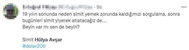 Türkiye ekonomisini değerlendirirken 'Gerekirse simit yenecek' diyen Hülya Avşar'a tepkiler çığ gibi büyüyor