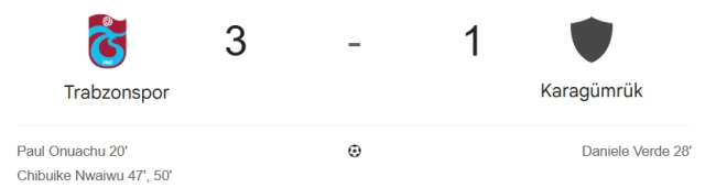 Trabzonspor Karagümrük maçı kaç kaç? MAÇ SONUCU! Trabzonspor Karagümrük golleri kim attı, canlı maç anlatımı!