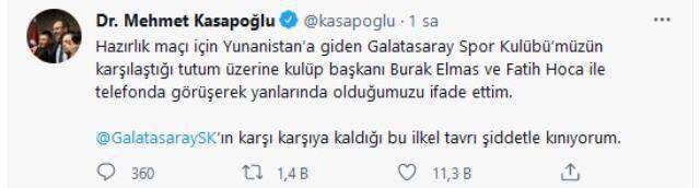 Türkiye tek yürek oldu! Yunanistan'ın Galatasaray'a uyguladığı ayrımcılığa tepki yağıyor