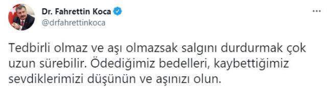 Son Dakika: Türkiye'de 25 Temmuz günü koronavirüs nedeniyle 55 kişi vefat etti, 14 bin 230 yeni vaka tespit edildi