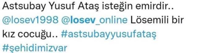 Elazığlı şehidin vasiyeti üzerine LÖSEV'e bağış yağdı