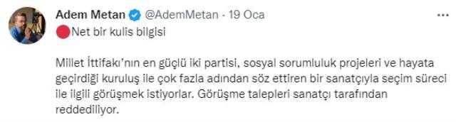 Şarkıcı Haluk Levent, milletvekili adayı olacağı iddiasını yalanladı