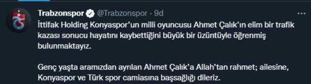 Galatasaray'dan duygusal paylaşım! Eski oyuncusu Ahmet Çalık'a veda etti