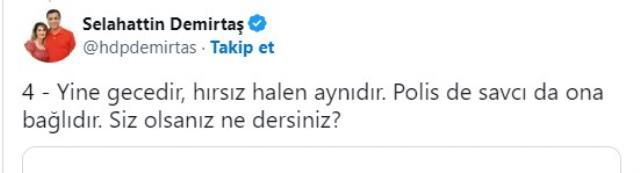 Selahattin Demirtaş'tan 4 soruluk anket