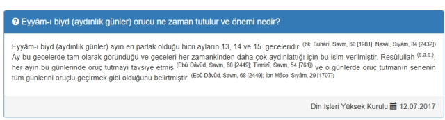 Eyyâm-ı biyd orucu ne zaman tutulur? 2026 Eyyâm-ı biyd orucu tarihi günleri hangi günler? Eyyâm-ı biyd orucu ek gün tutulur mu?