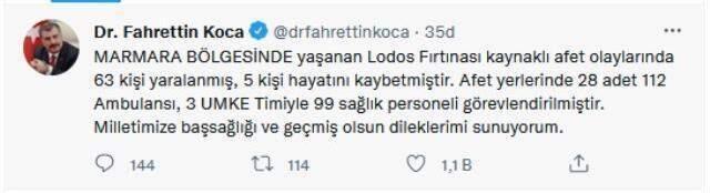 Marmara Bölgesi'ndeki fırtınanın bilançosu ağırlaşıyor: 5 ölü, 63 yaralı