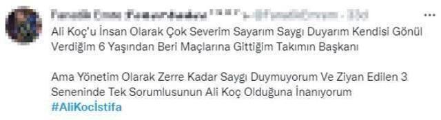 Transfer gelmeyince ortalık yangın yerine döndü! Vitor Pereira'ya sahip çıkan taraftarlar, Ali Koç'u istifaya davet etti