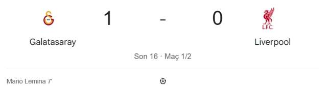 Galatasaray Liverpool maç özeti ve golleri! (ÖZET) Galatasaray Liverpool kaç kaç bitti, golleri kim attı?