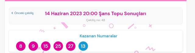 Şans Topu sonuçları açıklandı! Şans Topu sonuçları ne zaman açıklanır? 14 Haziran 2023 Çarşamba Şans Topu sonuçlarına ne zaman, nereden bakılır?
