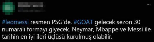 Messi'nin PSG'ye imzası sonrası ortalık yıkıldı! Yüzbinlerce futbolsever keçi emojili paylaşımlar yapıyor