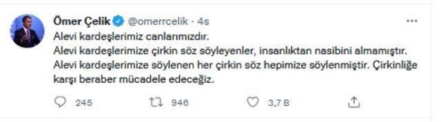 Sosyal medyada Alevilere hakaret eden Yakup Tilki'ye AK Parti'den peş peşe tepkiler yükseldi