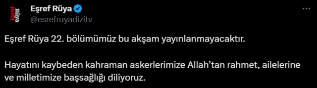 Eşref Rüya 22. bölüm neden yok, nereden izlenir? YouTube'da yeni bölüm ne zaman yayınlanacak?