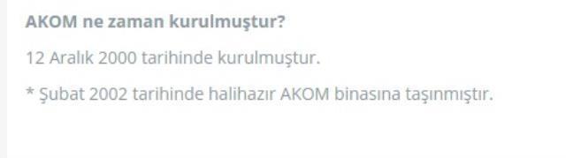Erdoğan, 'İBB Başkanıyken AKOM'da karargah kurardık' demişti. AKOM ne zaman kuruldu?