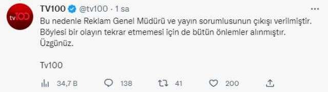 Kılıçdaroğlu yayınındaki SADAT reklamı televizyon kanalını karıştırdı! 2 kişinin işine son verildi