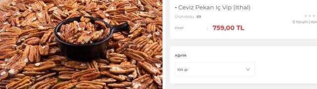 Kilosu 760 TL olan Pikan ceviziyle atıştırmalık yapan Yasemin Özilhan tepki çekti