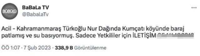 'Hatay'da baraj patladı' yalanı 7 kişinin ölümüne yol açtı iddiası! Oğuzhan Uğur'a tepki yağıyor