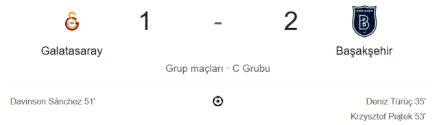 Galatasaray - Başakşehir Maç Özeti!