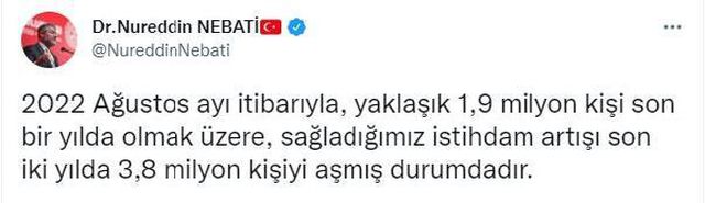 Bakan Nebati: 'Dünya ekonomilerinden pozitif yönde ayrışmaya devam ediyoruz'