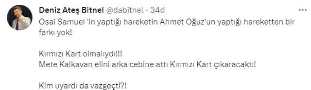 Türkiye bu pozisyonu konuşuyor! F.Bahçe maçında verilmeyen kırmızı kart gündemi yerinden oynattı