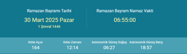 AMASYA BAYRAM NAMAZI SAATİ 2025 | Bayram namazı saat kaçta? Bayram namazı nasıl kılınır, kaç rekat?