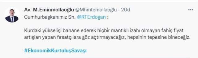Cumhurbaşkanı Erdoğan'ın 'Ekonomik Kurtuluş Savaşı' benzetmesi sosyal medyada gündem oldu