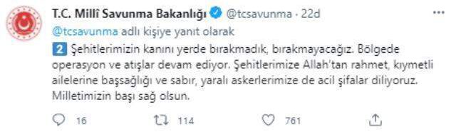 Son Dakika! Fırat Kalkanı bölgesinde 2 askerimizi şehit eden teröristlerden 7'si etkisiz hale getirildi