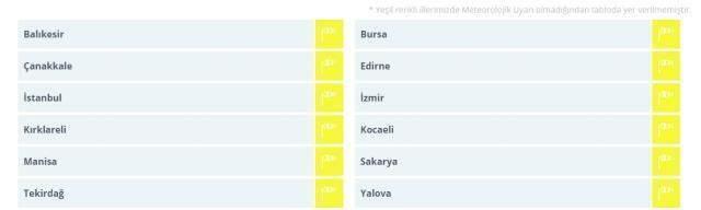 Saatler kaldı! Meteoroloji İstanbul dahil 12 il için sarı kodlu uyarı yaptı