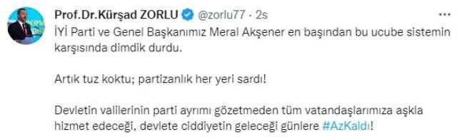 Valiliğin hesabından yapılan Erdoğan paylaşımı tartışma yarattı! Siyasilerden tepki yağıyor
