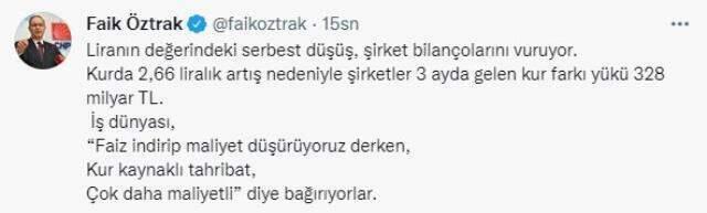 Cumhurbaşkanı Erdoğan'ın Kabine sonrası açıklamalarına CHP'den ilk tepki: Hatada ısrar artık hata değildir
