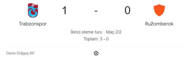 Trabzonspor Ruzomberok maçı kaç kaç, bitti mi? MAÇ SKORU! Trabzonspor Ruzomberok maçı kaç kaç, canlı maç skoru!