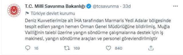 Marmaris'te ciğerlerimiz yanıyor! Rüzgarın etkisiyle alevler kısa sürede yayıldı